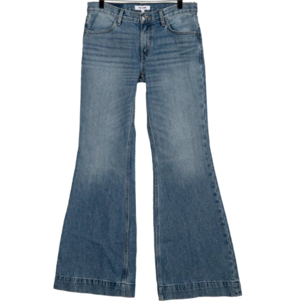 RE/DONE Mid-Rise Wide Leg Jeans. With tags. Not worn. Originally $300